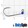Форелевые джиг-головки OnlySpin Decoy AH-12 безбородые #8 0.15gr синий 3шт