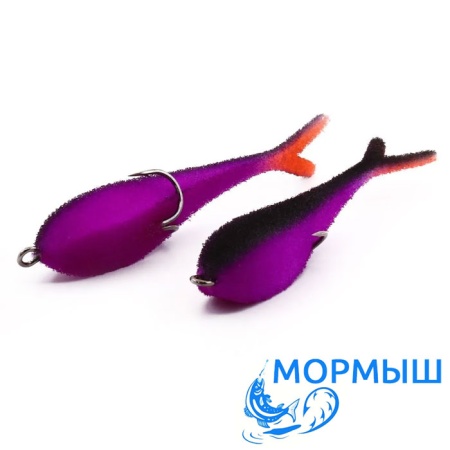 Поролоновые рыбки Мормыш Слаг с открытым двойником 18cm 21 2шт