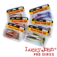Мягкие приманки Lucky John Roach Paddle Tail 5 G07 4шт