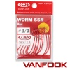 Крючки офсетные Vanfook Worm-55R #5/0 5шт