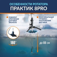 Ротатор зимний Практик 8 PRO