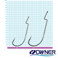 Крючки офсетные Owner 5110 Oversize Hook 11/0 4шт