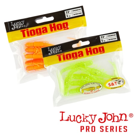 Мягкие приманки Lucky John Tioga Hog 4.5 T44 5шт