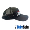 Бейсболка OnlySpin черная с СЕТКОЙ
