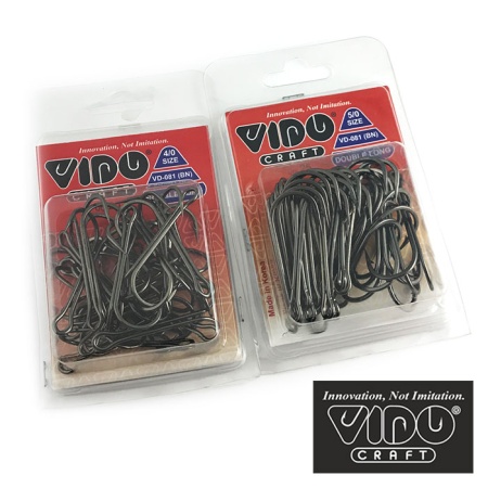 Крючки двойные Vido Craft VD-081 BN Double Long 1/0 25шт