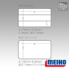 Коробка Meiho RunGun Case 1010W-1 красная