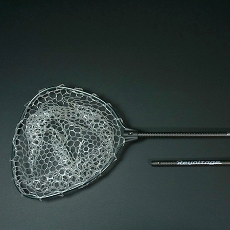 Подсак Jackall Timon Rubber Landing Net 80cm clear