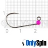 Форелевые джиг-головки OnlySpin Decoy AH-12 безбородые #4 0.3gr розовый 3шт