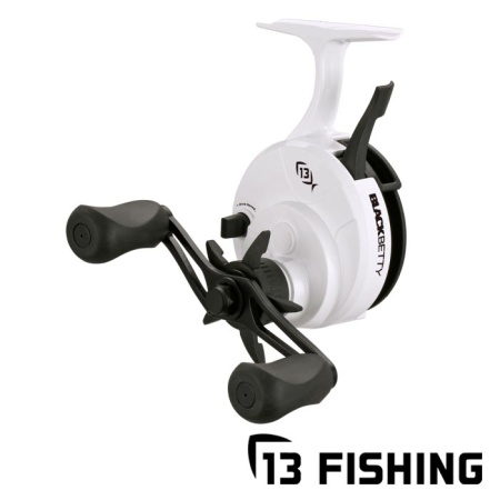 Зимняя катушка 13 Fishing Black Betty FreeFall Ghost white RH