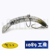 Воблер 1089 Koubou Sakasanyoro Slim 45FS Silver Fang (Uchouten)
