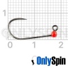 Форелевые джиг-головки OnlySpin Decoy AH-12 безбородые #8 0.15gr красный 3шт