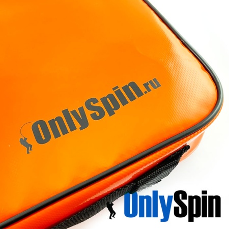Подушка универсальная для рыбалки OnlySpin Logo малое 40x27x6cm #оранжевый