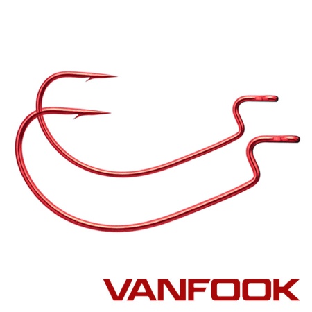 Крючки офсетные Vanfook Worm-55R #5/0 5шт
