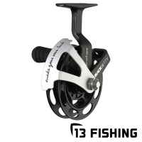 Зимняя катушка 13 Fishing Black Betty Inline Ice Reel LH+RH