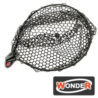 Подсак силиконовый для форели Wonder 1.7m black WG-LNT-007