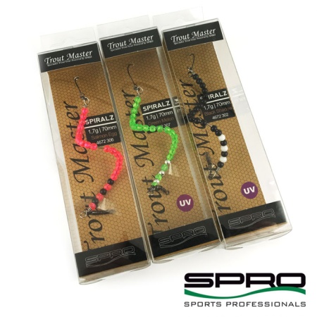 Стик пружинка на форель SPRO Trout Master Spiralz 50mm #green melon
