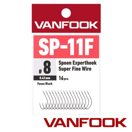 Крючки одинарные Vanfook SP-11F #10 16шт