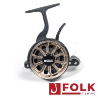 Зимняя катушка Folk Fishing Neo Gold DS