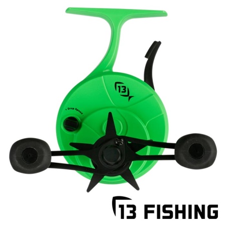 Зимняя катушка 13 Fishing Black Betty FreeFall Ghost green RH