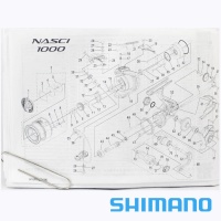 Катушка Shimano 26 Nasci 1000