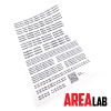 Arealab тюнинг наклейки STICKER PACK