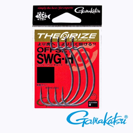 Крючки офсетные Gamakatsu Theorize Offset SWG-H #7/0 4шт