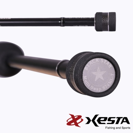 Спиннинг Xesta Black Star 2025 S56SUL-S 1.67m 0.2-3gr
