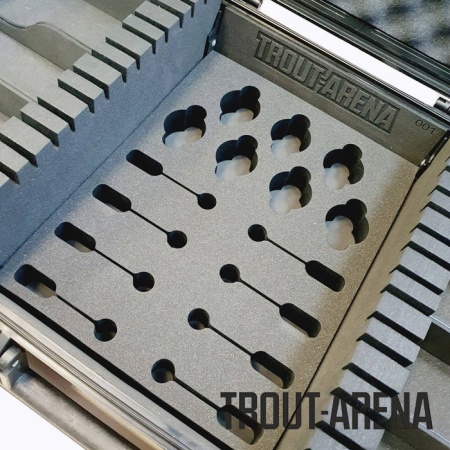 Кейс для удилищ Trout-Arena TA Rod Case 8, 110x41x14cm, черный