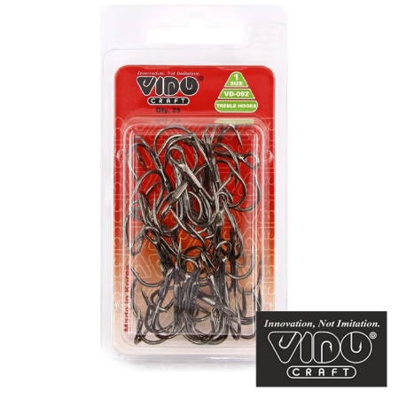 Крючки тройные Vido Craft VD-092 BN Treble Hooks 2 25шт