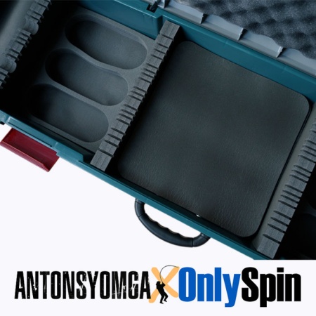 Кейс для спиннингов Onlyspin x Anton Syomga green 115x34.5x15.5cm (под 6 спиннингов с катушками)