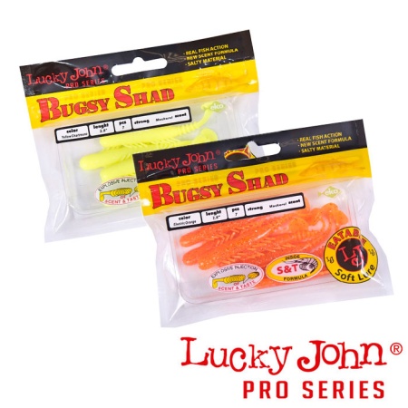 Мягкие приманки Lucky John Bugsy Shad 2.8 026 7шт
