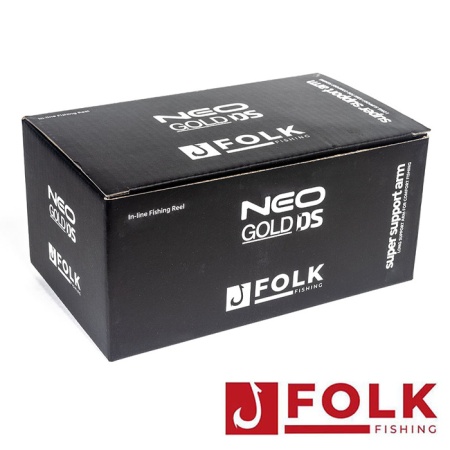 Зимняя катушка Folk Fishing Neo Gold DS