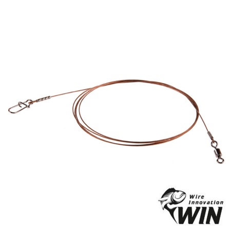 Поводки WIN 1х19 AFW Trolling 80cm 16kg 1шт