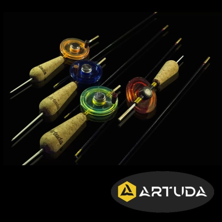Зимняя удочка Artuda Трио S синяя