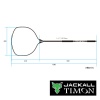 Подсак Jackall Timon T-Connection Landing Net black с доп. ручкой 60cm (пробка)