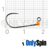 Форелевые джиг-головки OnlySpin Decoy AH-12 безбородые #8 0.2gr оранжевый 3шт