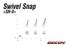 Вертлюжки с карабином Decoy Swivel Snap SN-9 #0 9kg 6шт
