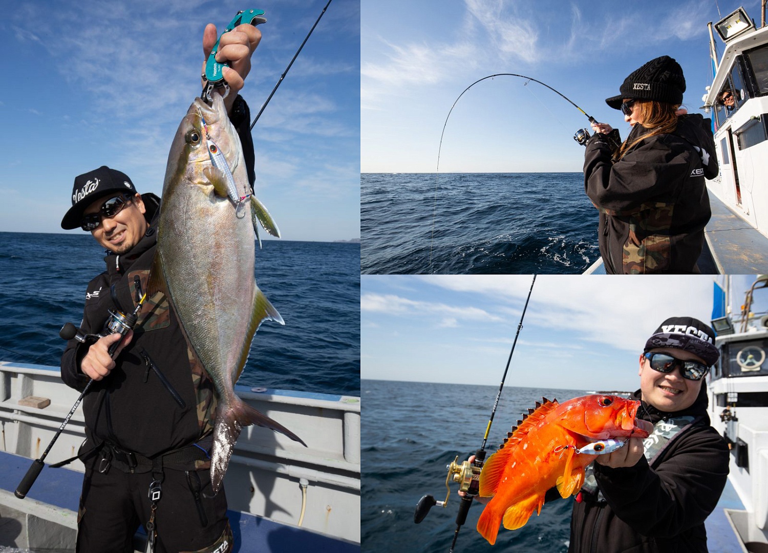 Спиннинг Xesta Scramble Technical Jigging Super Light Spec 1.9m 80gr S63UL-T Sweep Capture