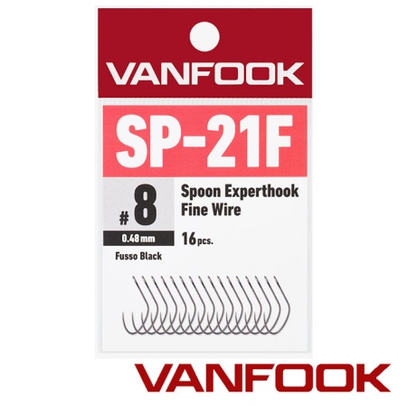 Крючки одинарные Vanfook SP-21F #6 16шт